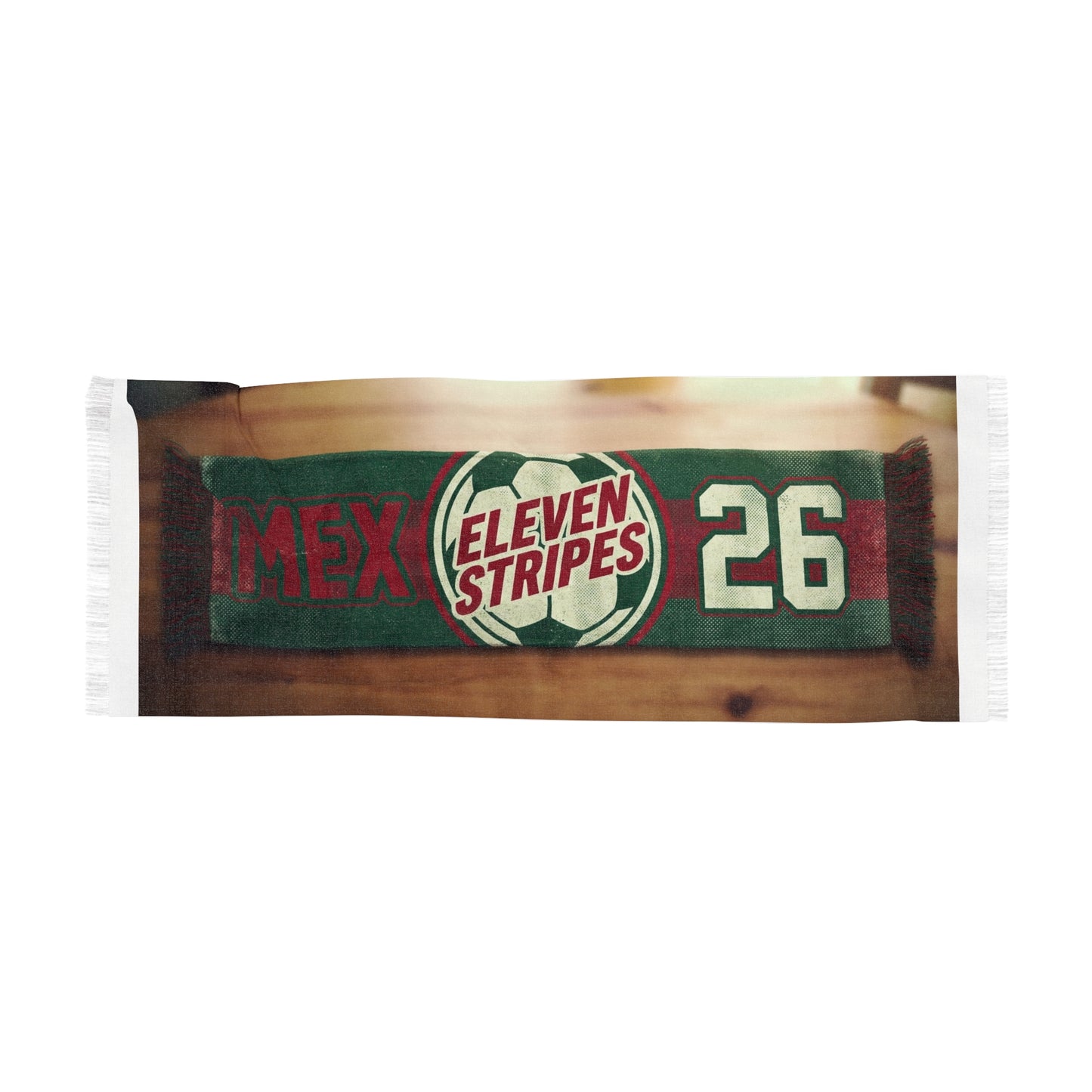 Bufanda de aficionado Eleven Stripes — México